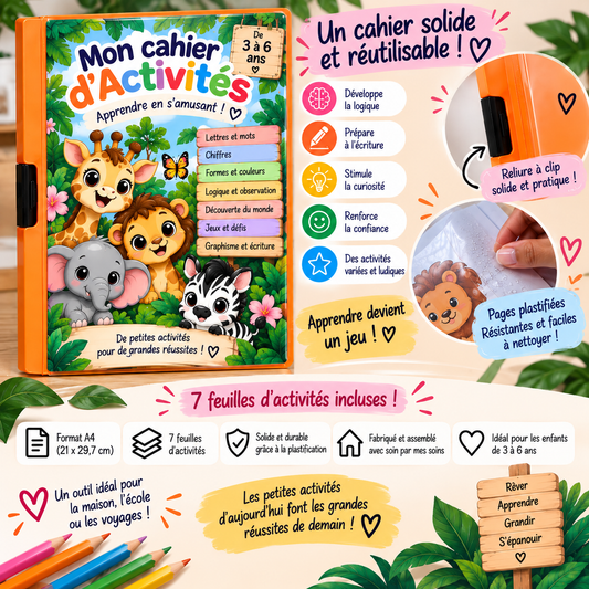 Mon cahier d'activités