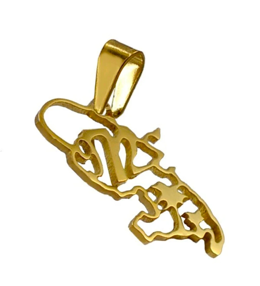 Pendentif Martinique 972
