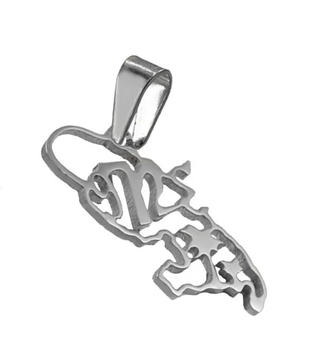 Pendentif Martinique 972