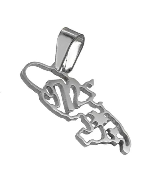 Pendentif Martinique 972